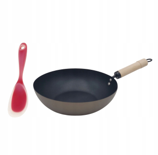 Panvica - Rossner tradičná panvica wok 26 cm nepriľnavá (nepriľnavá)